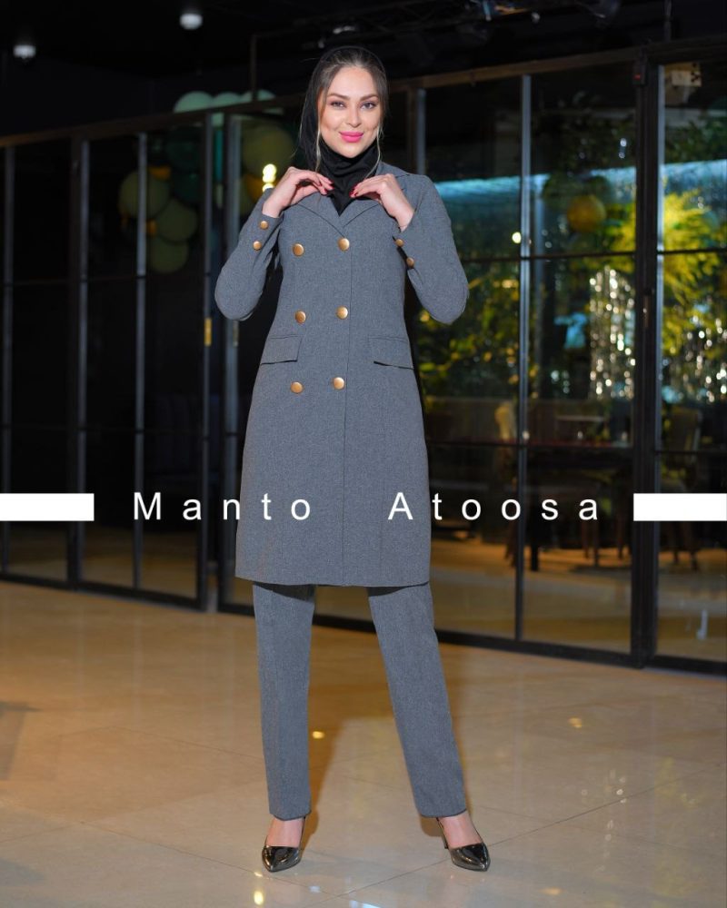 مانتو اداری مدل پارمین