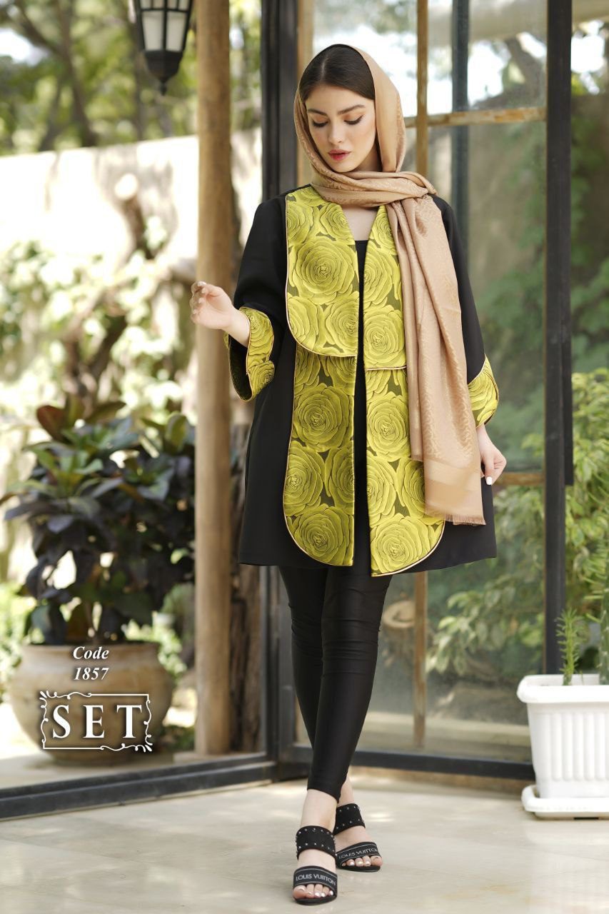 مانتو مجلسی مدل گلنوش