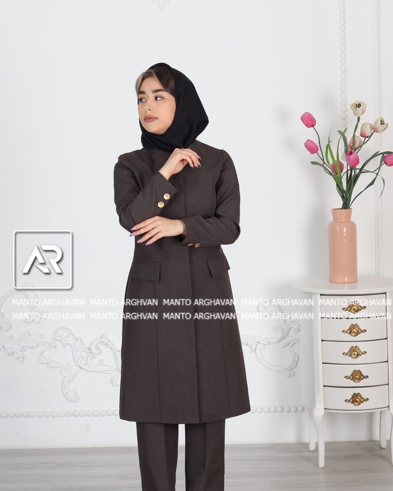 مانتو شلوار اداری پرنیا