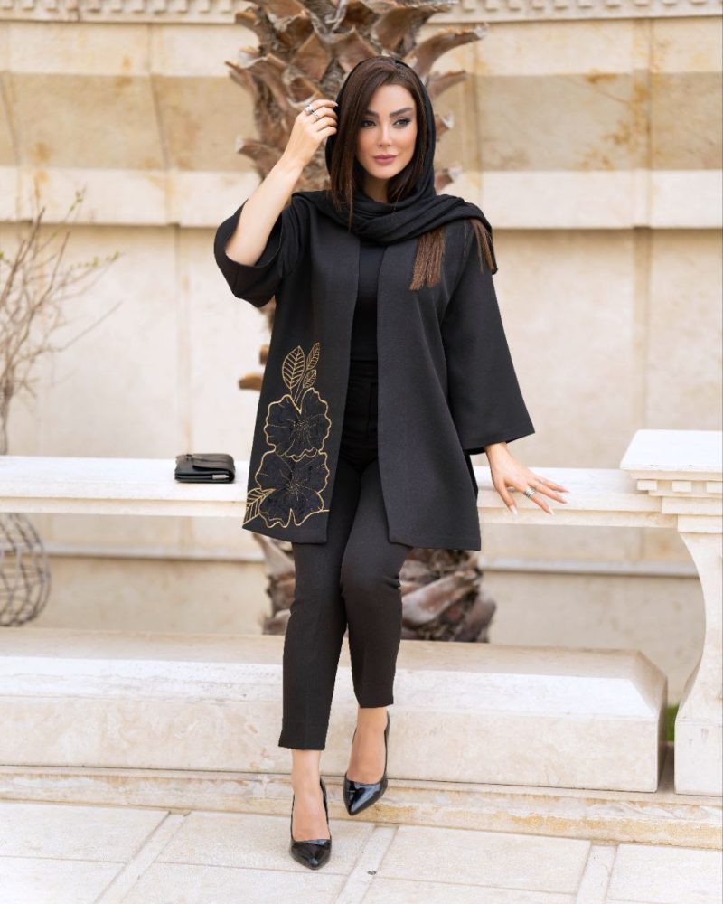 مانتو کتی مازراتی گلدوزی