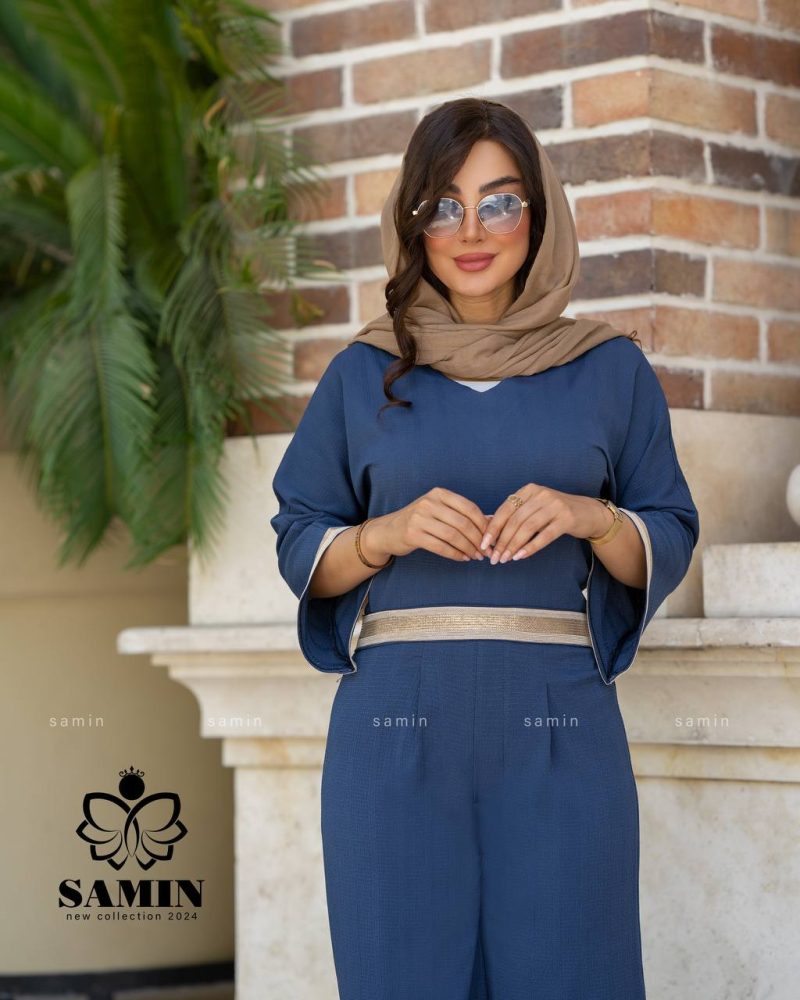 ست شومیز شلوار پوپک