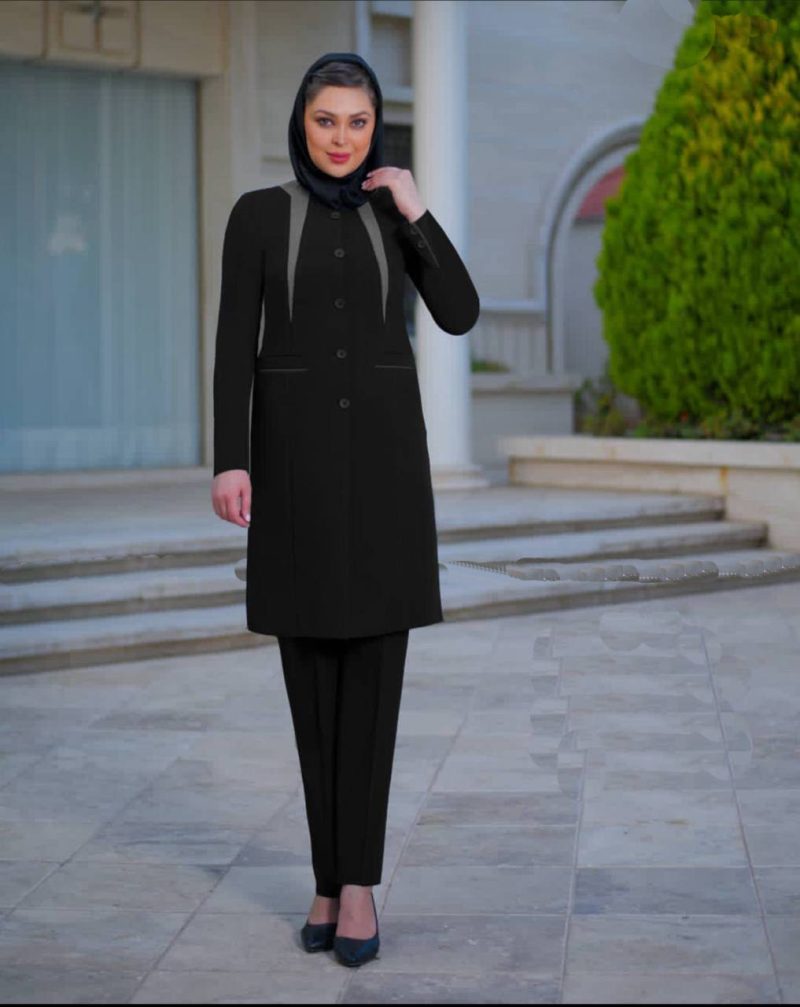 مانتو شلوار اداری مدل تیدا