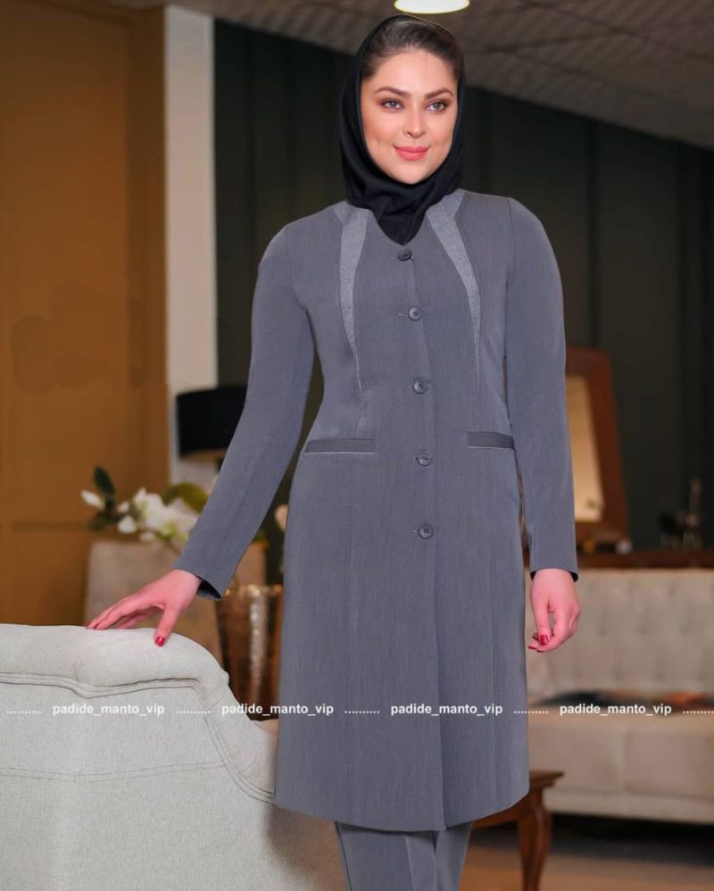 مانتو شلوار اداری مدل تیدا