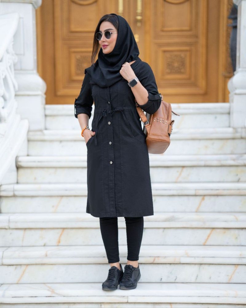 مانتو دانشجویی مدل آیجان