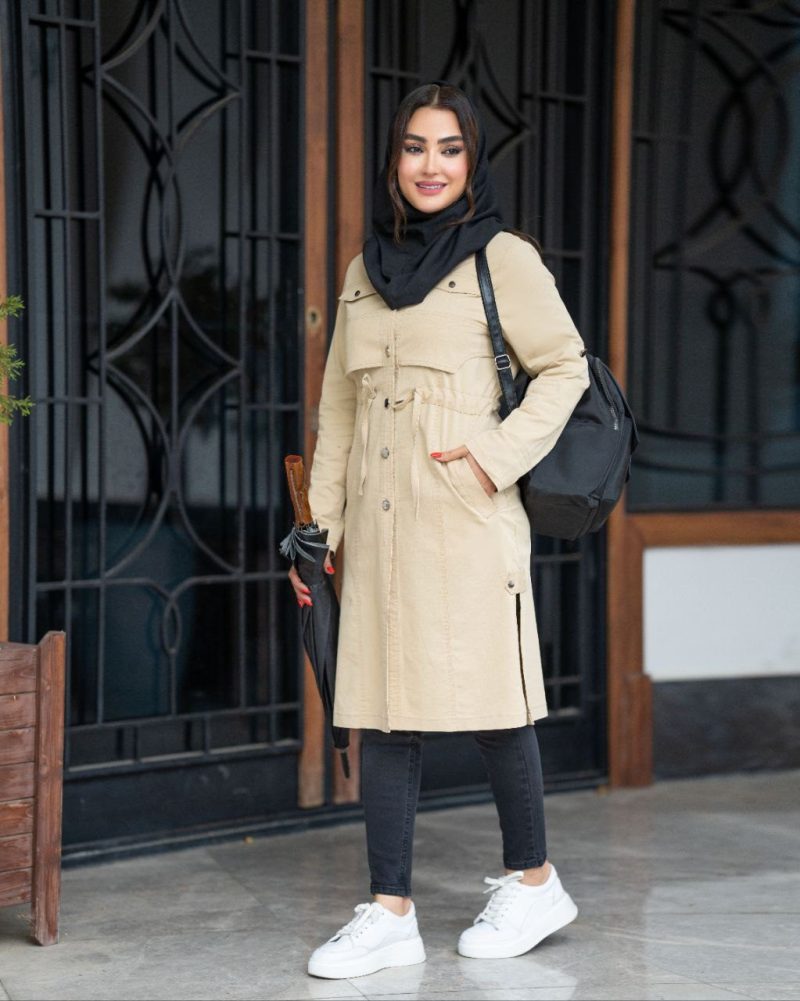 مانتو دانشجویی مدل آیجان 2