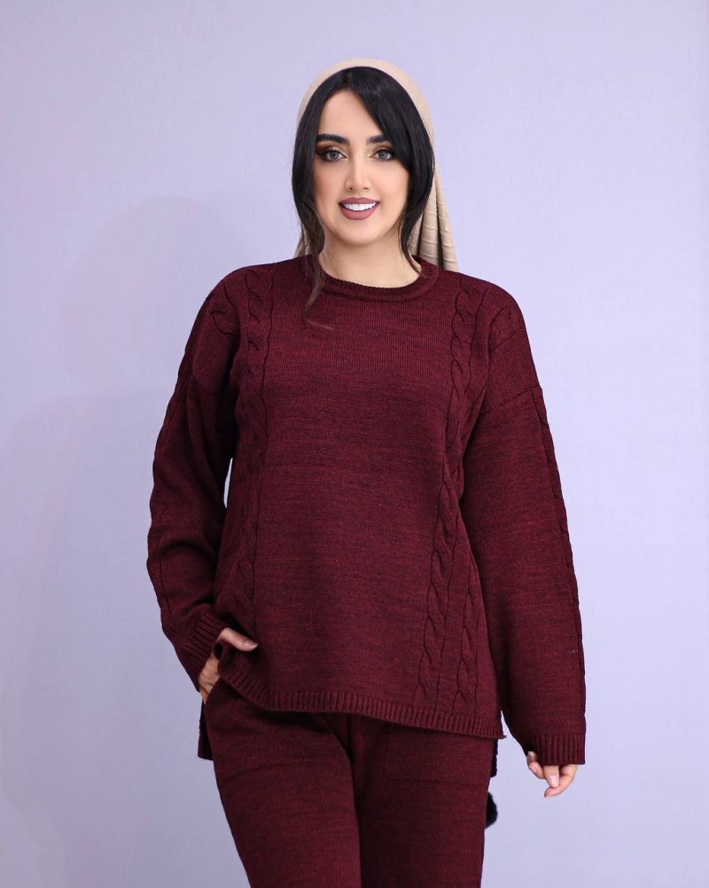 بلوز شلوار بافت مدل نیهان