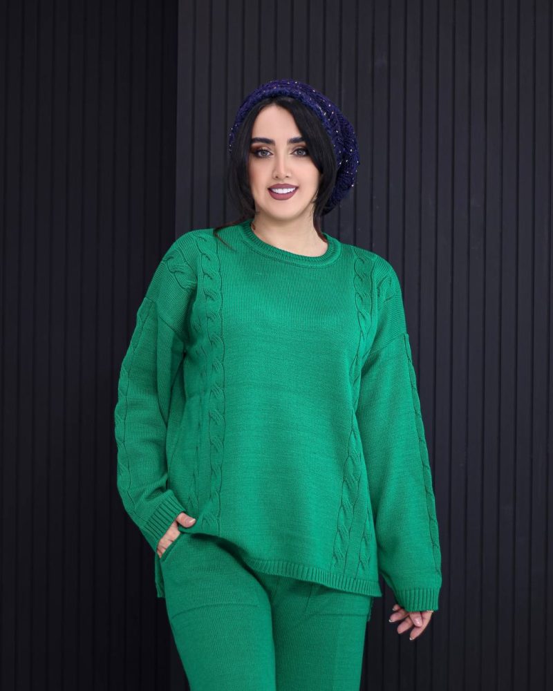 بلوز شلوار بافت مدل نیهان