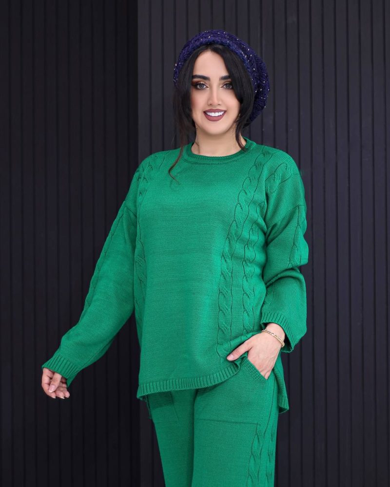 بلوز شلوار بافت مدل نیهان