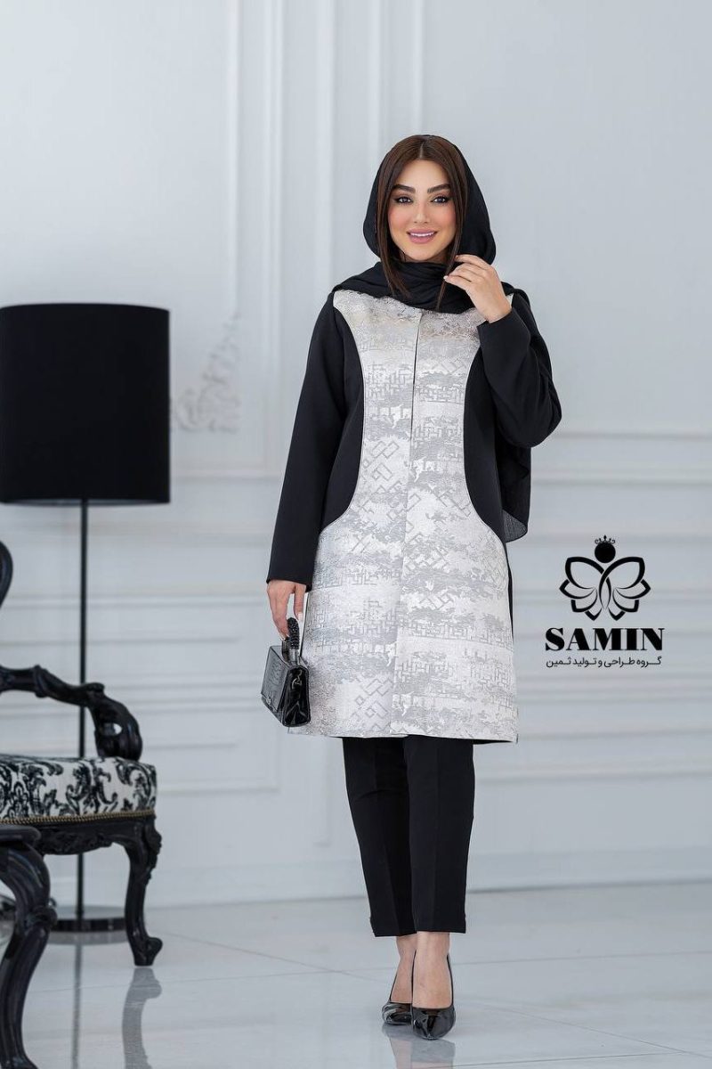 مانتو عیدانه مدل تندیس