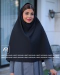 مقنعه ساده رنگ مشکی