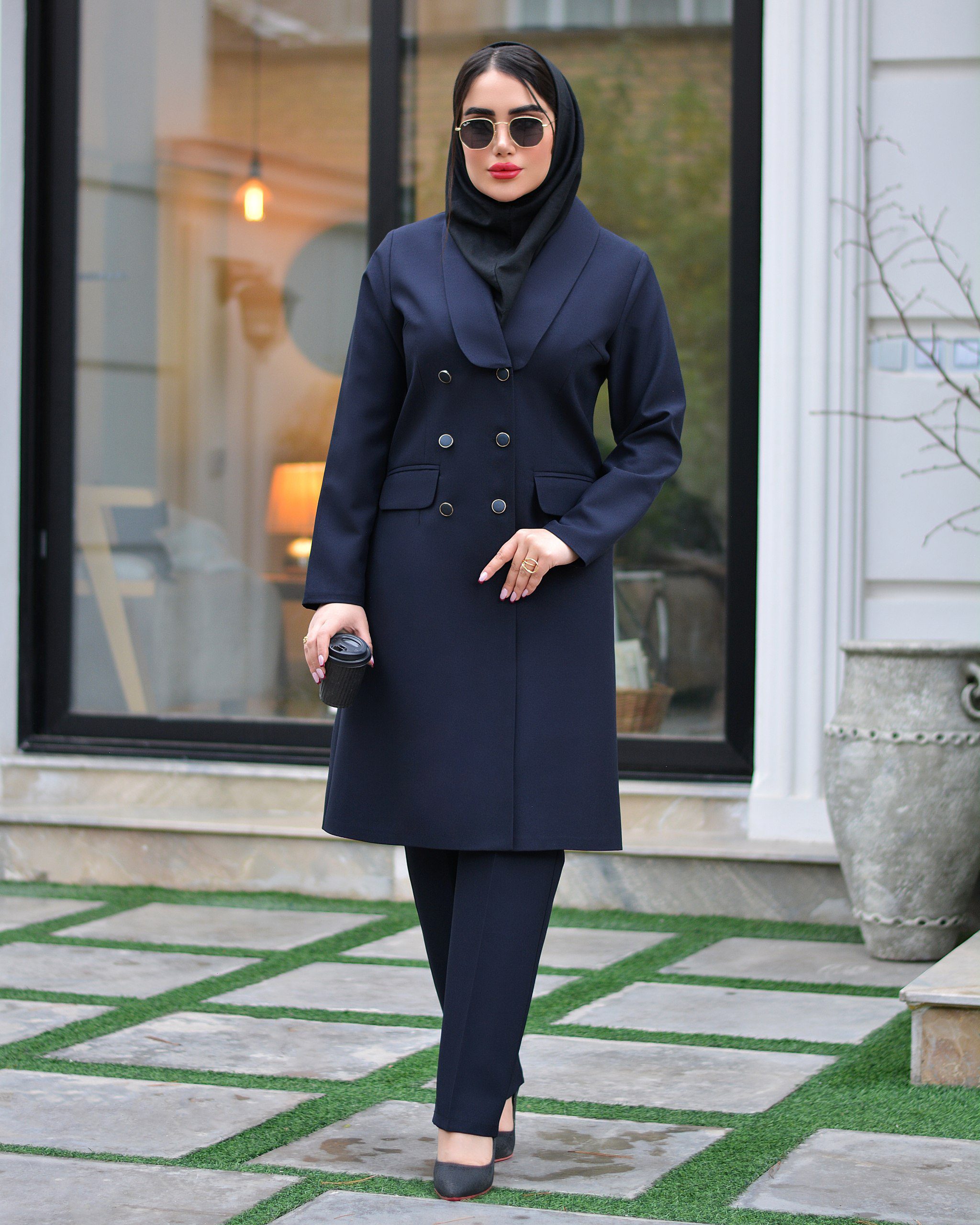 مانتو شلوار اداری جلوه