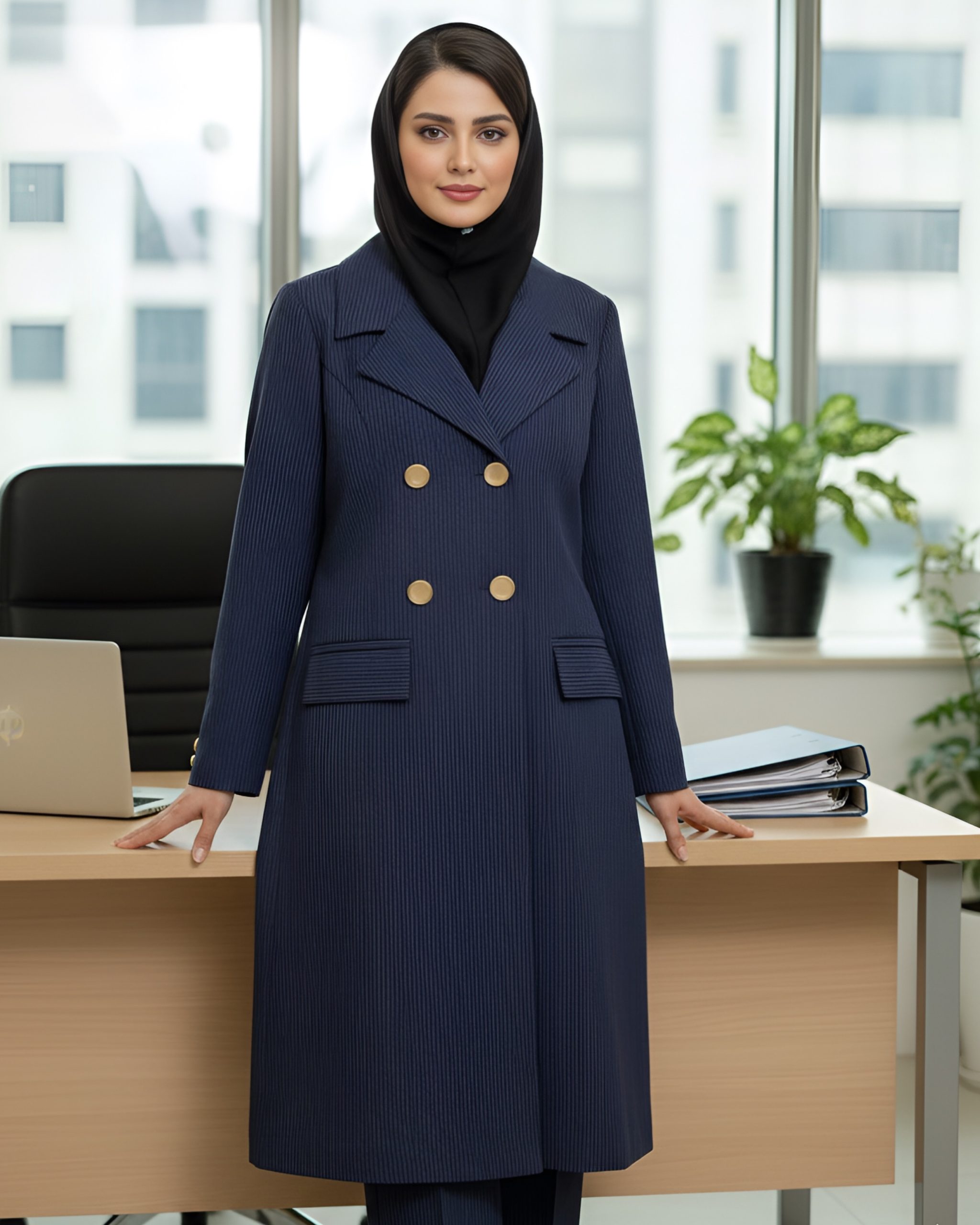 مانتو شلوار اداری آرا
