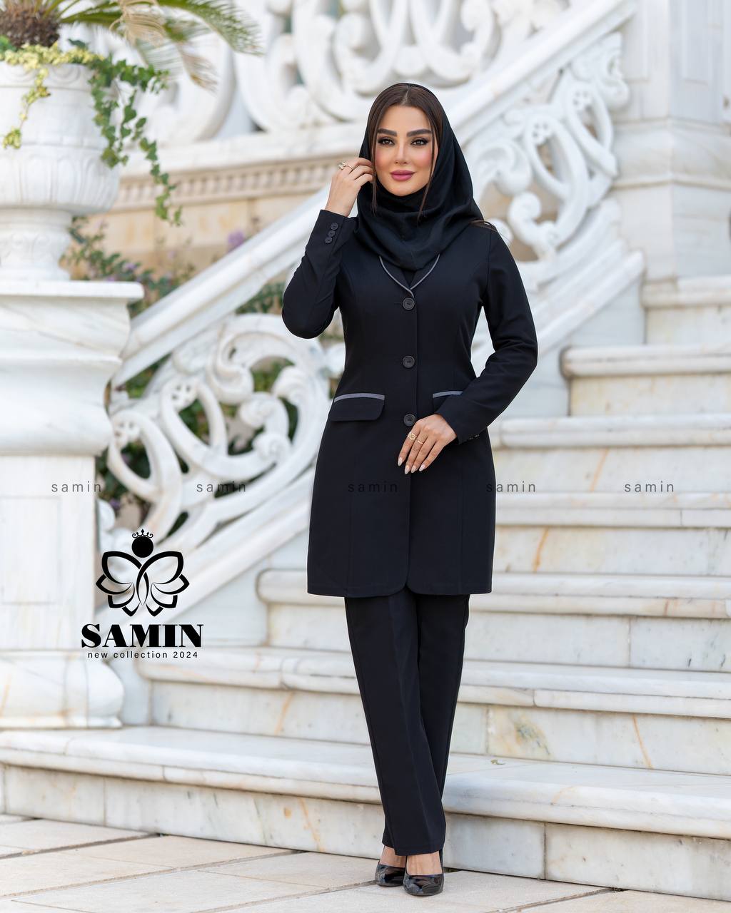 مانتو شلوار اداری تابان