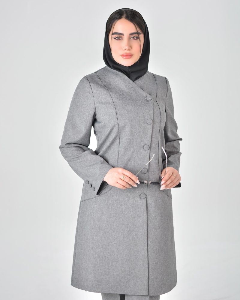 مانتو شلوار اداری خوشه