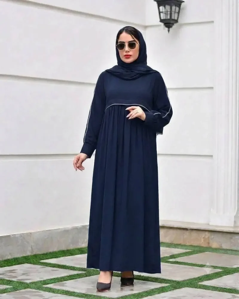 مانتو عبایی جیب دار نفیسه