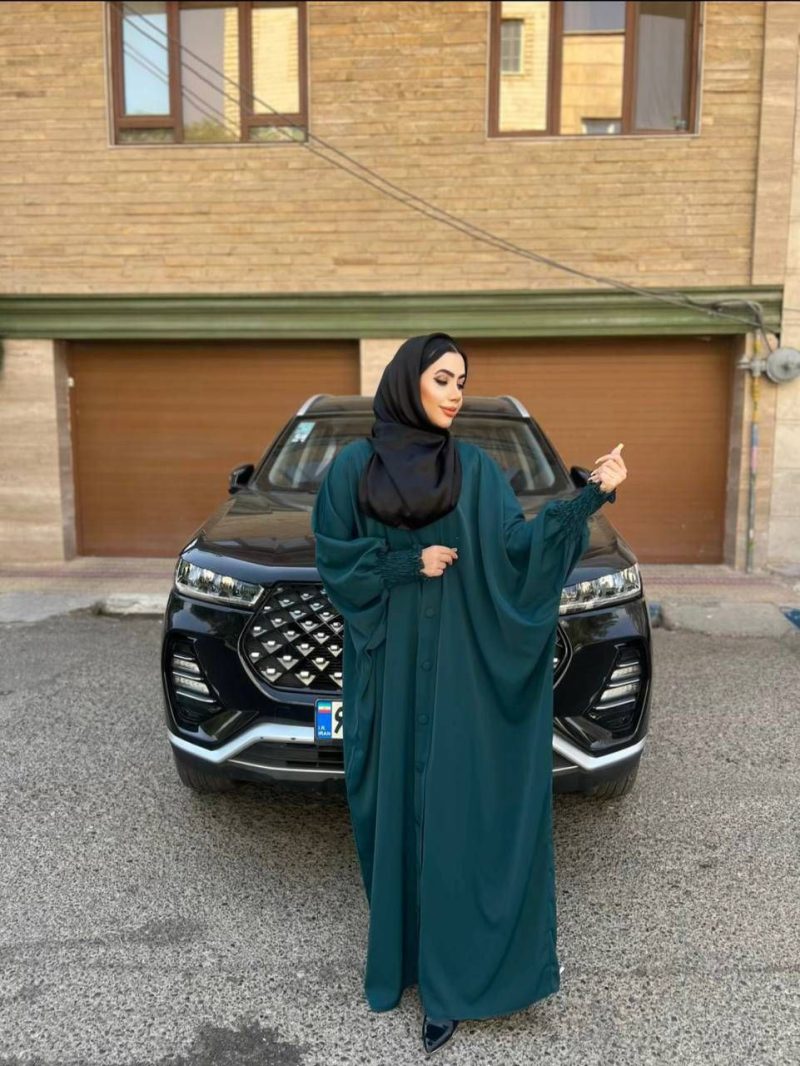 مانتو عبایی طیلا